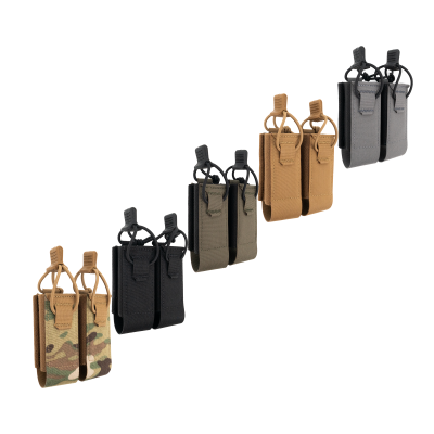 Double Pistol Mag Pouch - Black