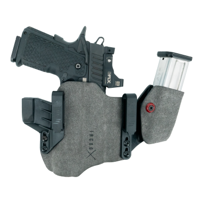 Incog X® Holster Staccato C2/P Large Light w/ Mag Caddy