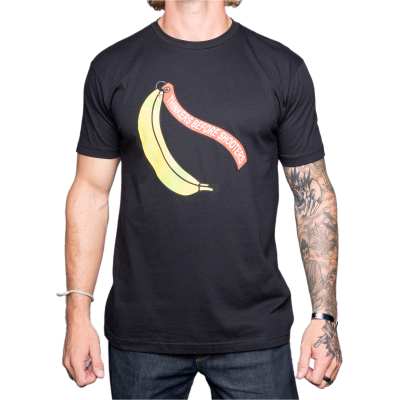 Thinkers Banana Tee - Large - Black